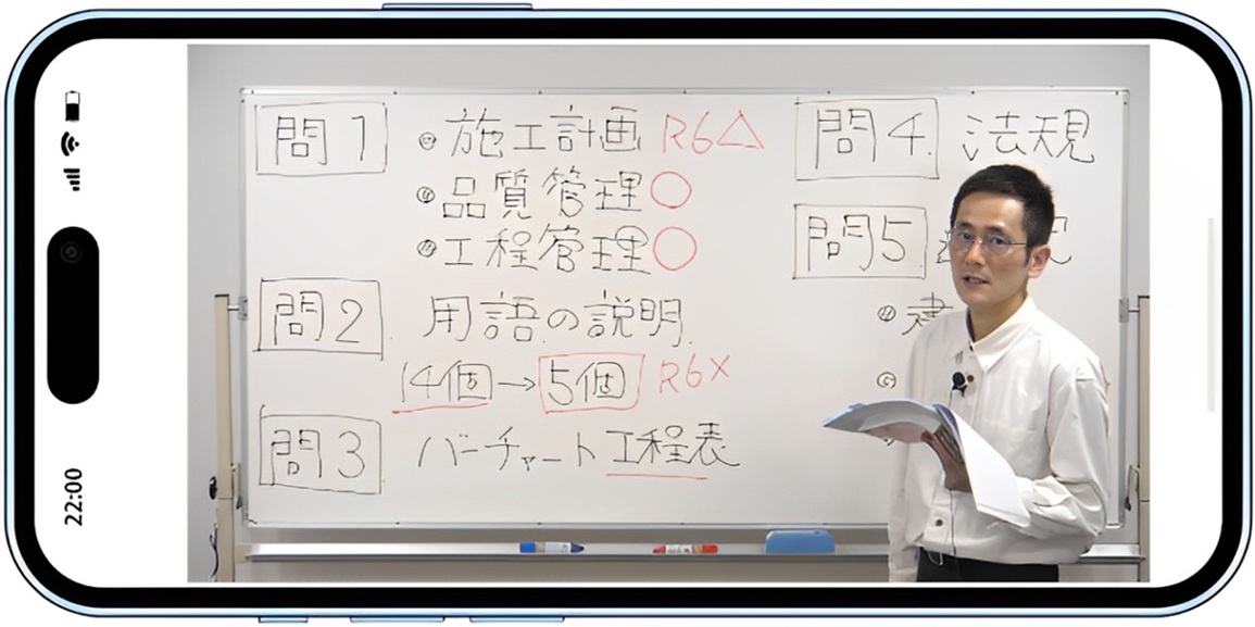 2級建築施工管理技士 勉強方法 web講座 2次試験対策 二次試験