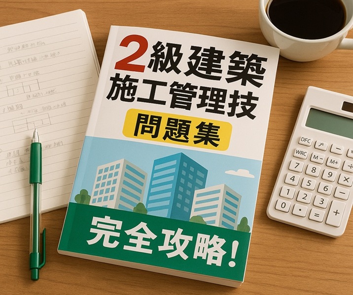 2級建築施工管理技士 勉強方法 勉強時間 一次試験 二次試験